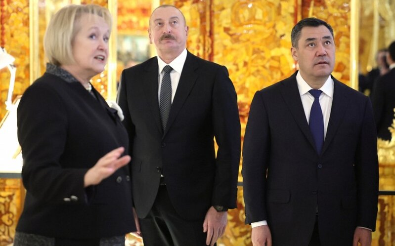 İlham Əliyev Sankt-Peterburqda 