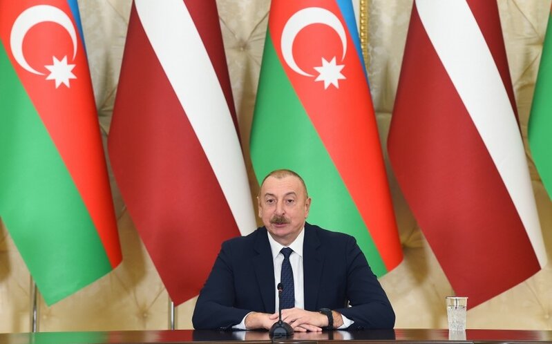 Prezident: 'Latviya və Azərbaycan strateji tərəfdaşlardır