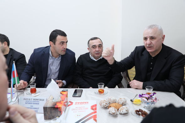 Yasamal sakinləri Ülvi Quliyevin xidmətlərini yüksək qiymətləndirir - FOTO/VİDEO