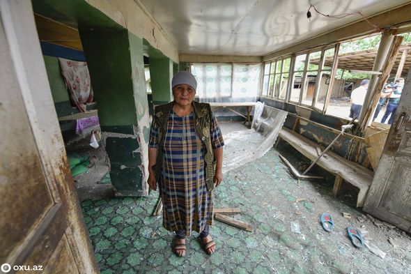 Ermənistan silahlı bölmələrinin Tovuzda dağıtdığı evlər – FOTOREPORTAJ 