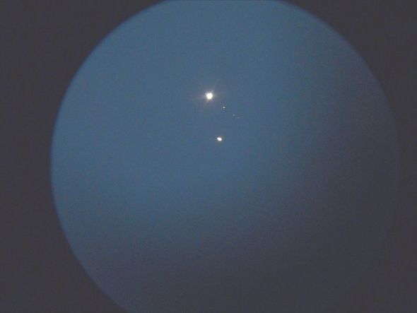 Yupiter və Saturnun "böyük qovuşması" kosmosdan qeydə alındı - FOTO