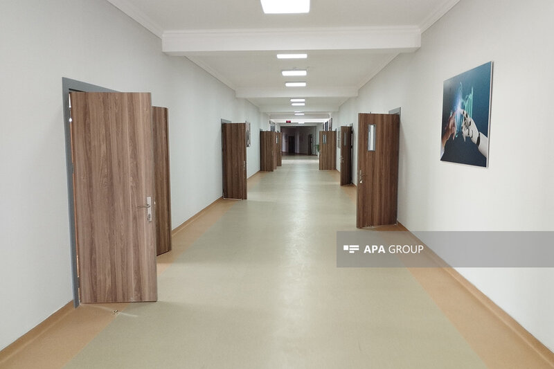 Xıdırlı kəndində körpələr evi-uşaq bağçası və məktəb inşa olunub - FOTO