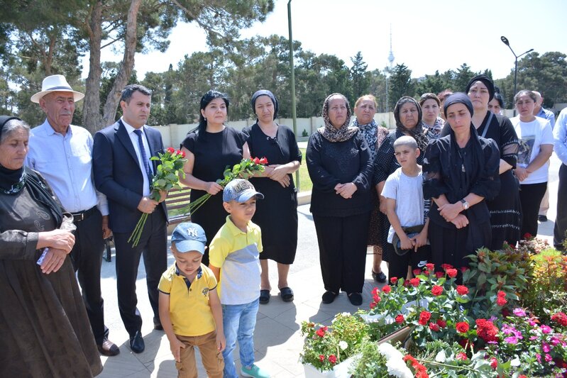 Abşeron rayonunda şəhidlərin doğum günü qeyd edildi - FOTOLAR