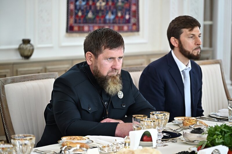 Prezident İlham Əliyev və Ramzan Kadırov birgə nahar ediblər