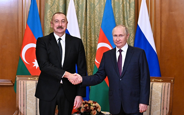 İlham Əliyevlə Putin arasında telefon danışığı oldu