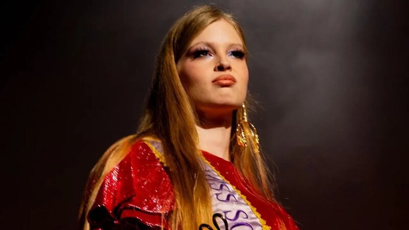 Maskın 'qızı' Nyu-York Moda Həftəsində modellik edib - FOTO