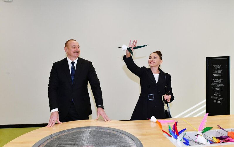 İlham Əliyev və Mehriban Əliyeva Bakıda 