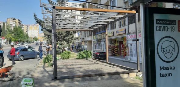 Bakıda zəbt edilən piyada səkisinə İcra Hakimiyyətindən REAKSİYA – YENİLƏNİB/ FOTO+VİDEO