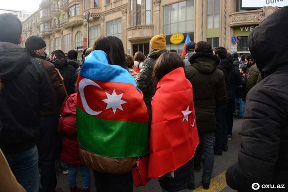 "Dəmir yumruq": Xalqımızın Zəfər sevinci - FOTOREPORTAJ