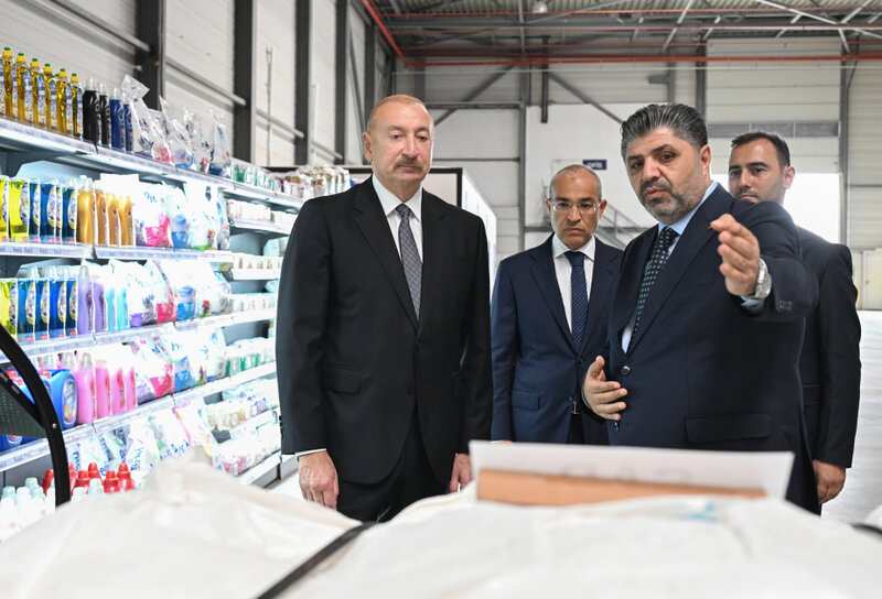 Prezident Qaradağda açılışda iştirak etdi - FOTOLAR