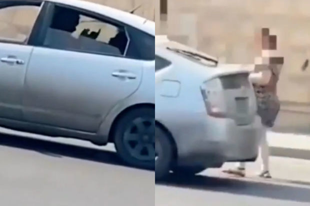 Bakıda qadın sərnişinə zor tətbiq edən 