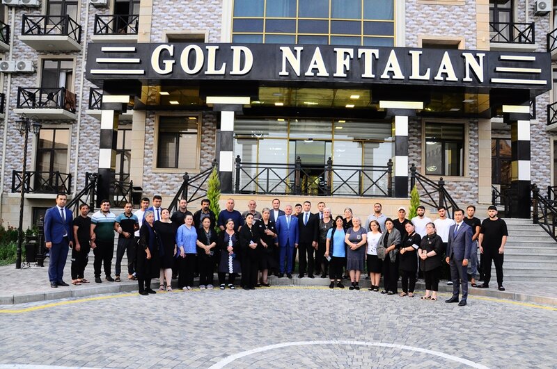 İki İcra Hakimiyyətinin birgə sosial layihəsi - FOTOLAR