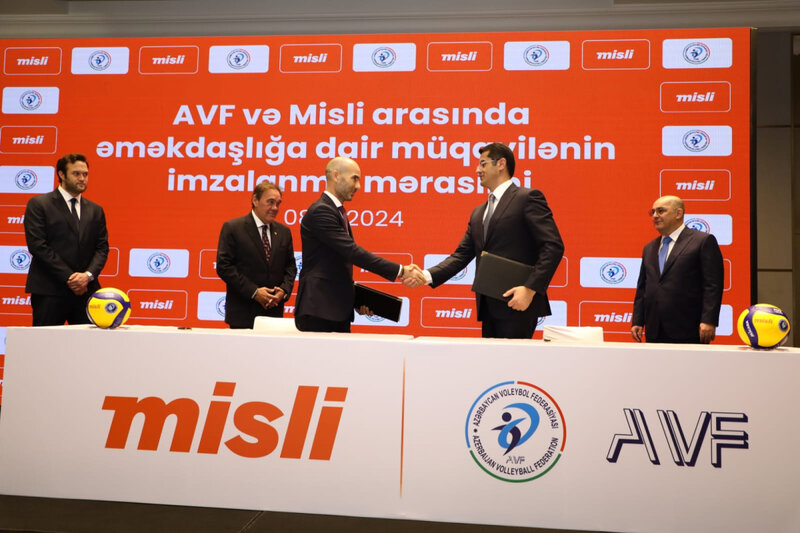 Misli-dən voleybola böyük dəstək – AVF ilə müqavilə imzalandı