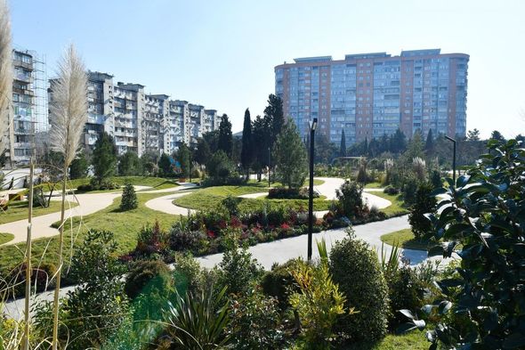 İlham Əliyev və Mehriban Əliyeva Yasamalda parkın açılışında - YENİLƏNİB+FOTO/VİDEO