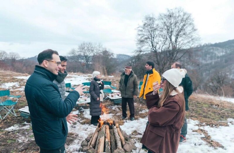 Alyona Əliyeva Göygöl Milli Parkından paylaşım edib
