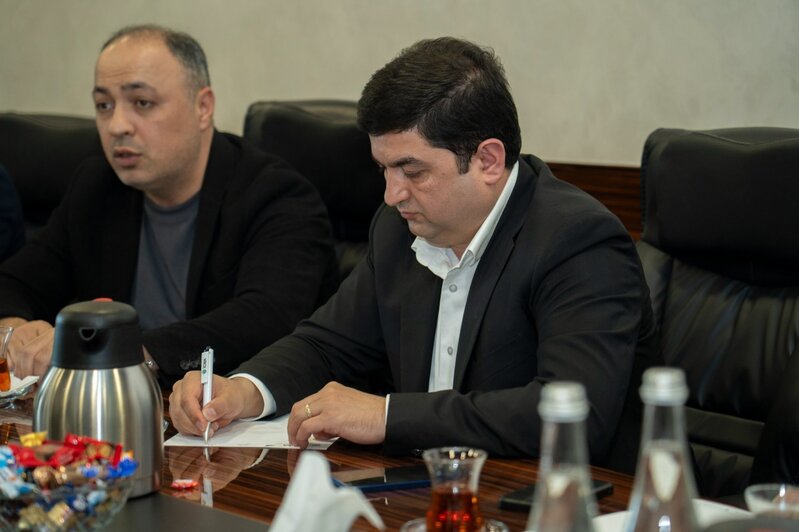 İCMA ilə Dövlət Vergi Xidməti arasında əməkdaşlıq çərçivəsində görüş keçirildi - FOTOLAR