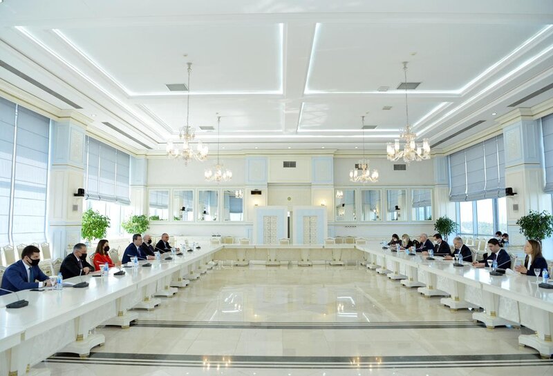 Milli Məclisdə TBMM-nin nümayəndə heyəti ilə görüş olub - FOTO