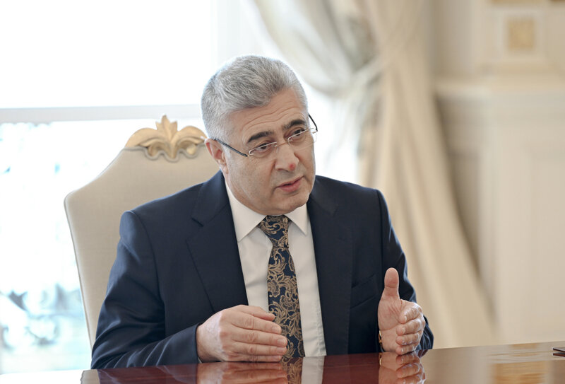 Prezident Muhsin Şentürkü qəbul etdi - Fotolar