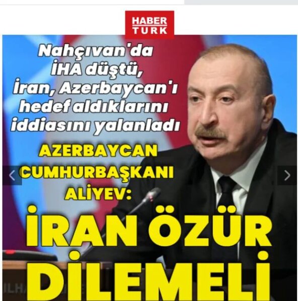 İlham Əliyevin İranın Azərbaycana dron hücumuna dair fikirləri dünya mediasının diqqət mərkəzindədir