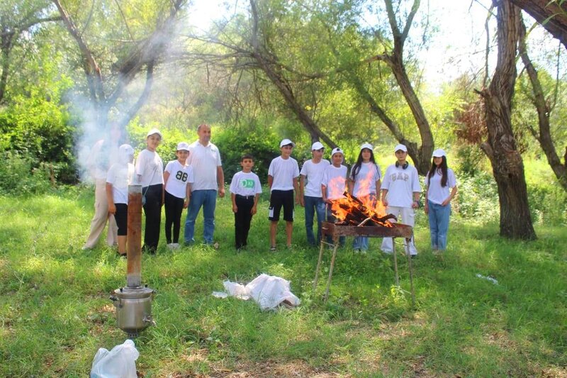 Ağstafalı yeniyetmə və gənclər üçün piknik təşkil olunub - FOTOLAR