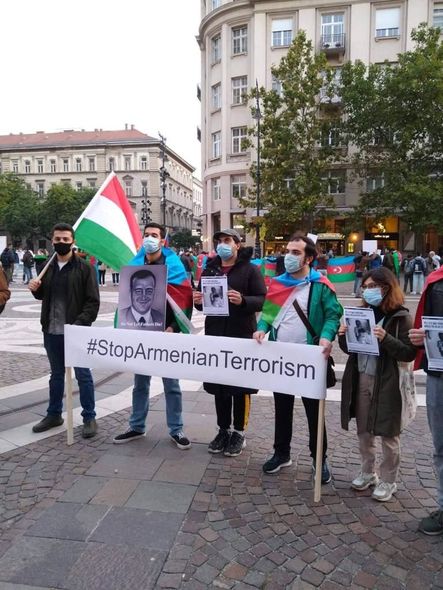 Budapeştdə haqq səsimiz - FOTO/VİDEO