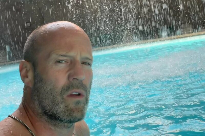 Ceyson Stetham Antalyada istirahət edir - FOTO