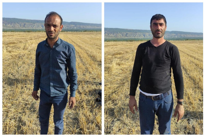 Rusiya və İran sərhədini pozan şəxslər saxlanılıb - FOTO