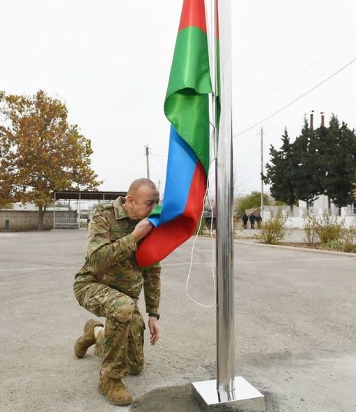 İlham Əliyev və Mehriban Əliyeva Füzuli, Cəbrayıl və Xudafərində - FOTO