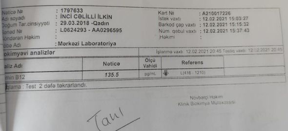 Üç yaşlı İncinin təcili olaraq yardıma ehtiyacı var - FOTO