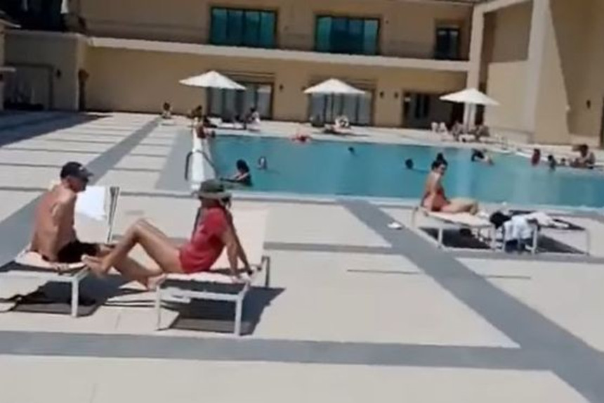 Bakıda daha bir məşhur hoteldə karantin qaydaları pozuldu - VİDEO