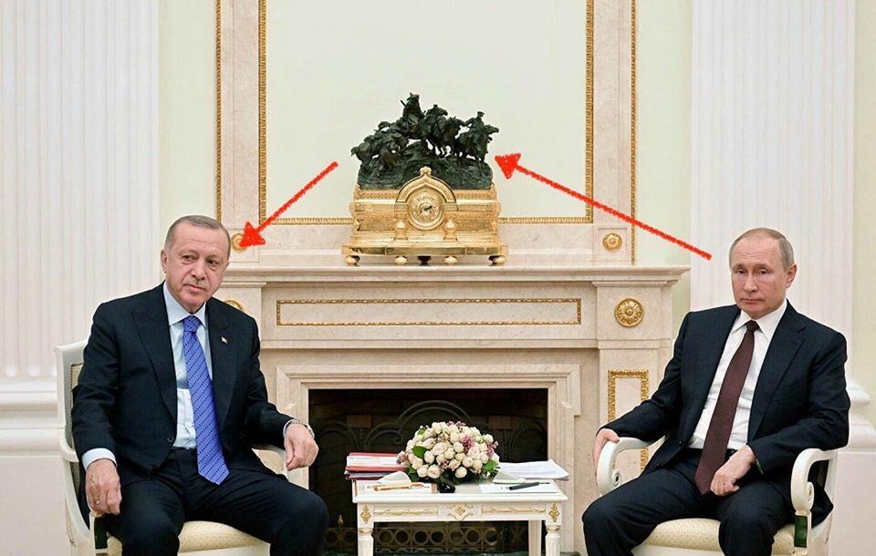 Ərdoğan-Putin görüşündə 2 İNANILMAZ MƏQAM: bununla hansı mesaj verildi? - FOTO