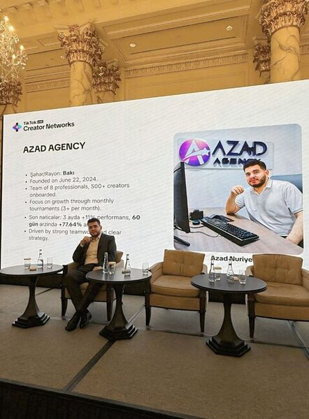 Azad Ajans – Azərbaycanda Yeganə Rəsmi TikTok Canlı Yayım Ajansı