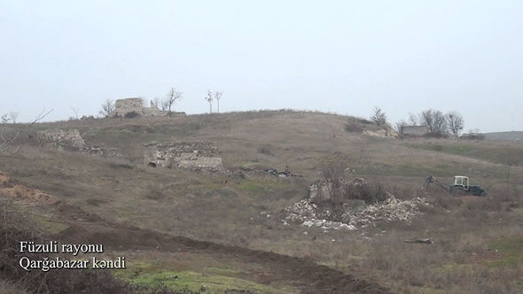 Füzuli rayonunun Qarğabazar kəndindən videogörüntülər – FOTO/VİDEO