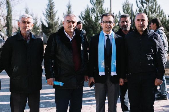Ramin Məmmədov Sabirabadda ağacəkmə aksiyasında iştirak edib - FOTO