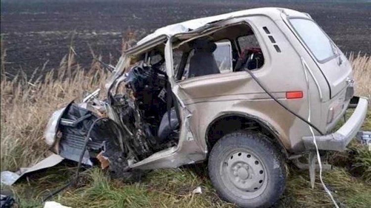 Ağdaşda "Niva" aşdı, sürücü öldü