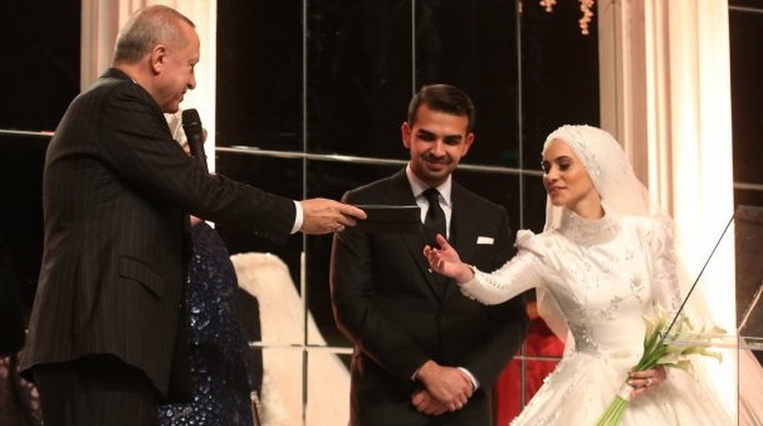Rəcəb Tayyib Ərdoğan nikah şahidi oldu - FOTO