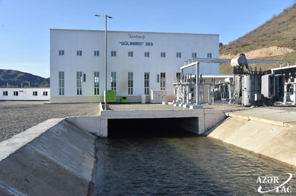 Xarici diplomatlar və hərbi attaşelər Laçında "Güləbird" Su Elektrik Stansiyası ilə tanış olublar - FOTO
