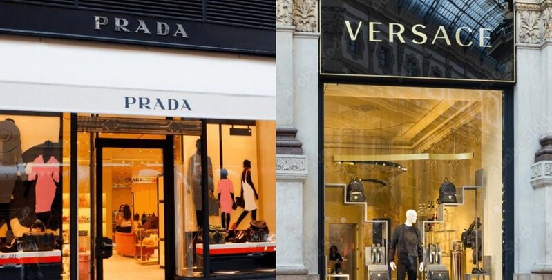 Prada' 'Versace'ni alır