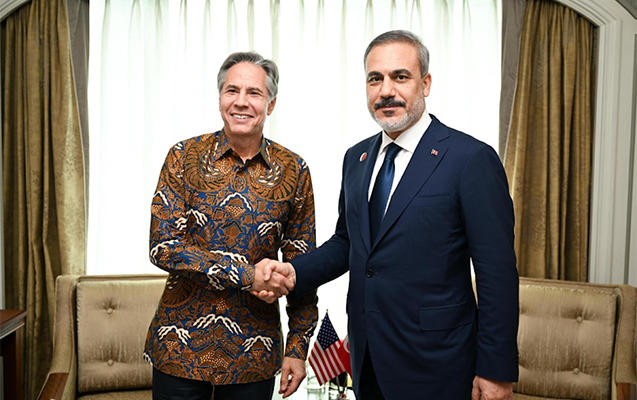 Hakan Fidan Blinkenlə görüşdü