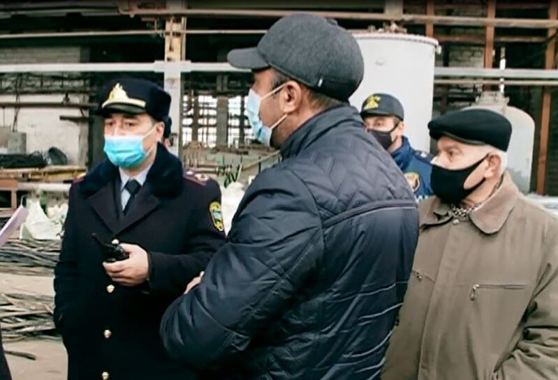 Gəncədə koronavirusla bağlı reyd keçirilib - FOTO