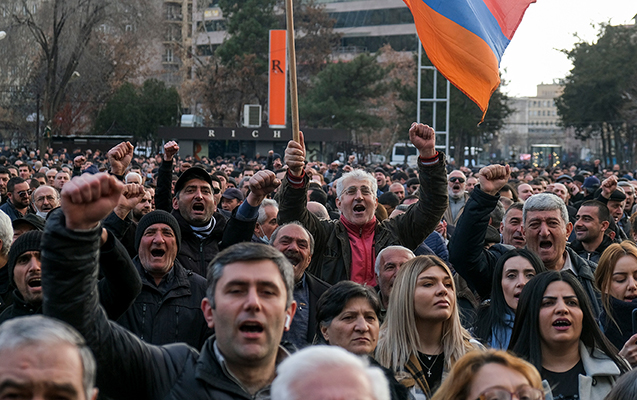 Ermənistanda anti-Rusiya dalğası: 