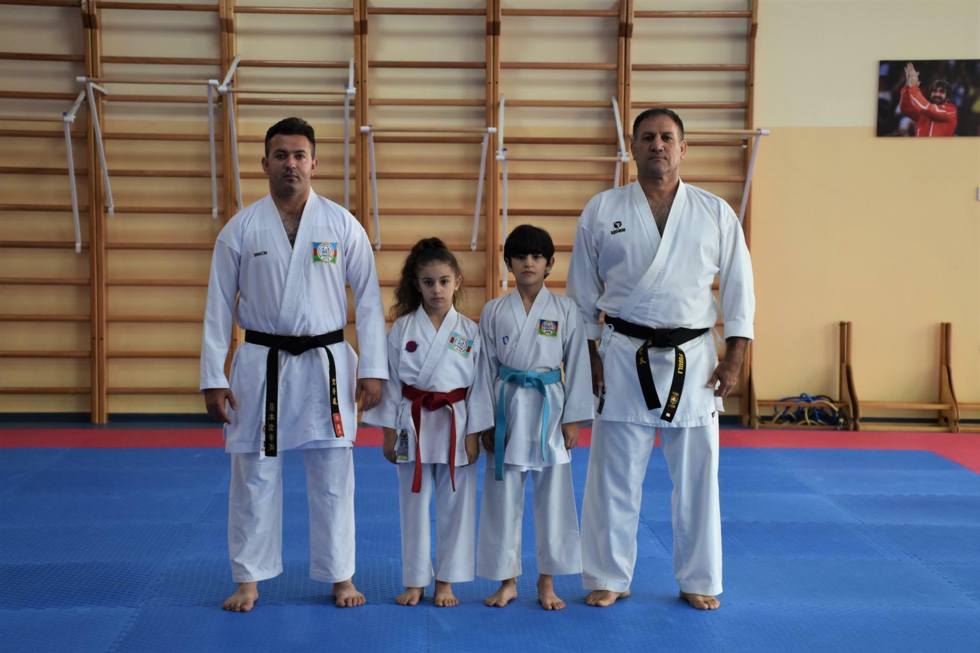 Karate ustadlarımız Dünya Şotokan Karate Federasiyası tərəfindən təltif olundu - FOTO