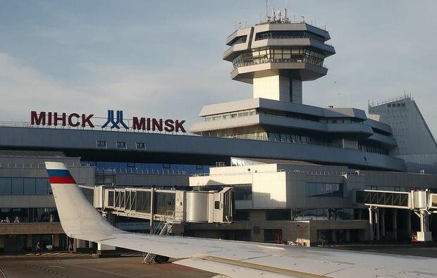 Minsk aeroportuna TƏCİLİ ENİŞ: "Nexta"nın rəhbəri həbs edildi - FOTO