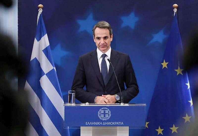 Baş nazir Mitsotakis: 