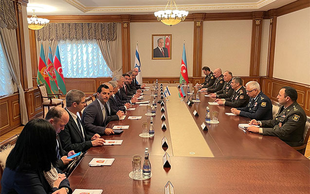 Azərbaycanla İsrail arasında hərbi əməkdaşlıq məsələləri müzakirə edildi