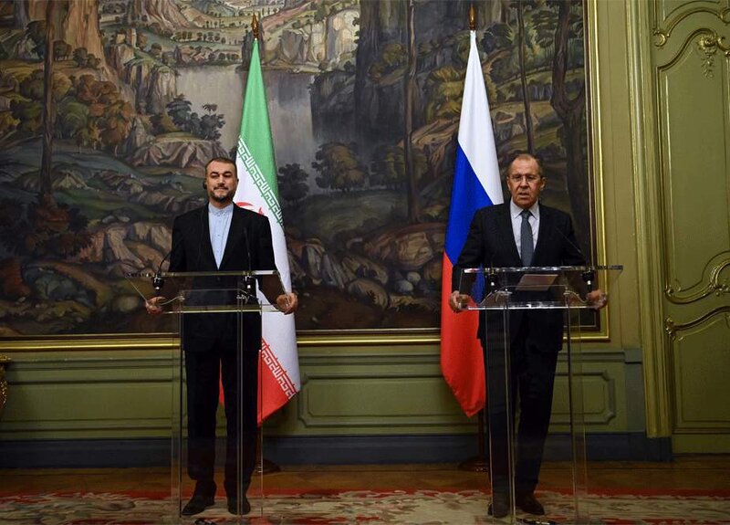 Lavrov Abdullahianla Cənubi Qafqazdan danışdı