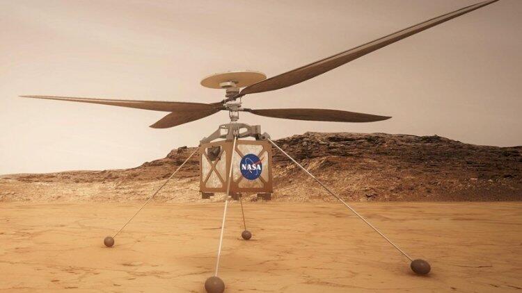 NASA-nın Marsa göndərdiyi helikopterdə ciddi problem yarandı