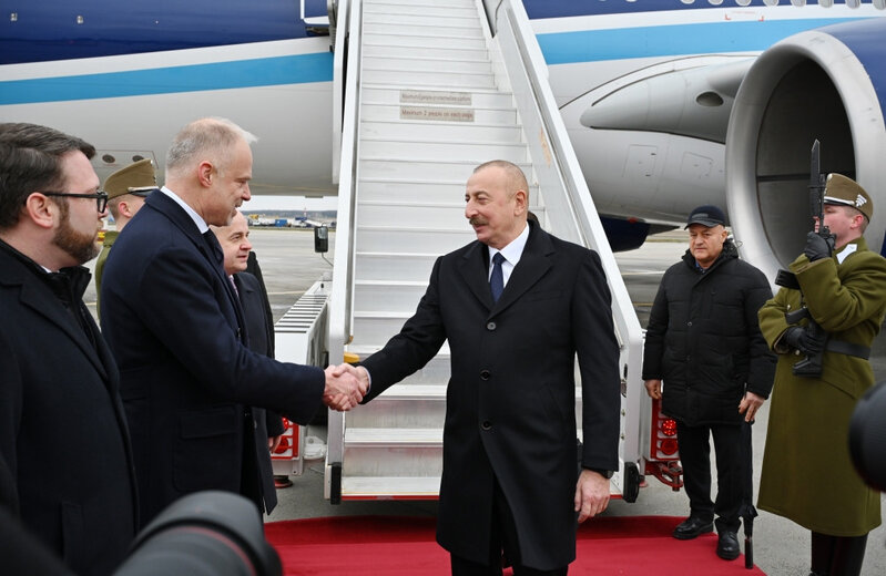 İlham Əliyev Macarıstana getdi - FOTOLAR / YENİLƏNİB