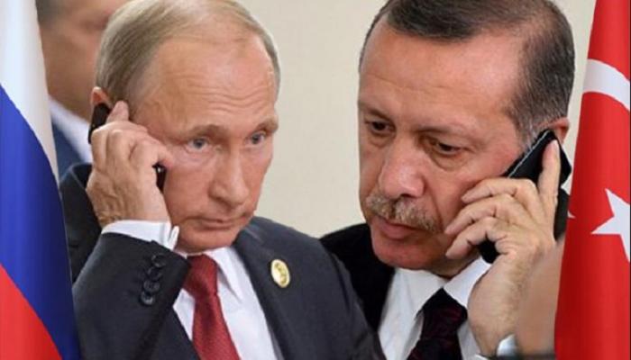 Putin Ərdoğanla danışdı