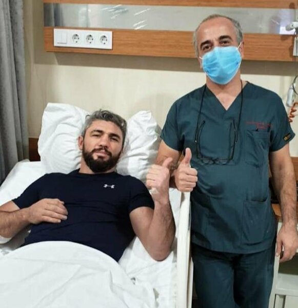 Pərviz Abdullayev xəstəxanada - FOTO